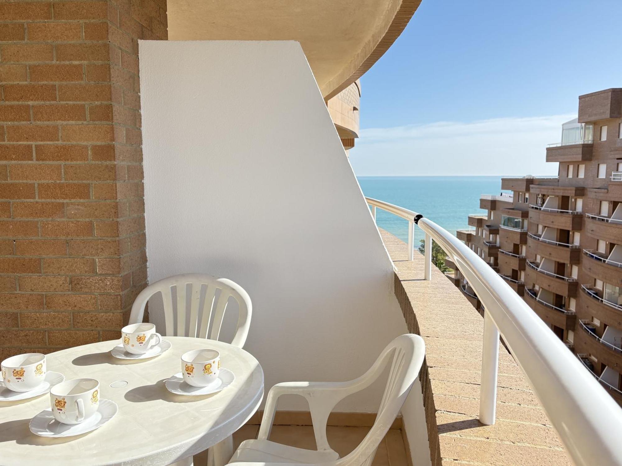 Acv - Costa Marina II - 1ª Linea, Planta 10, Sur Appartement Oropesa del Mar Buitenkant foto
